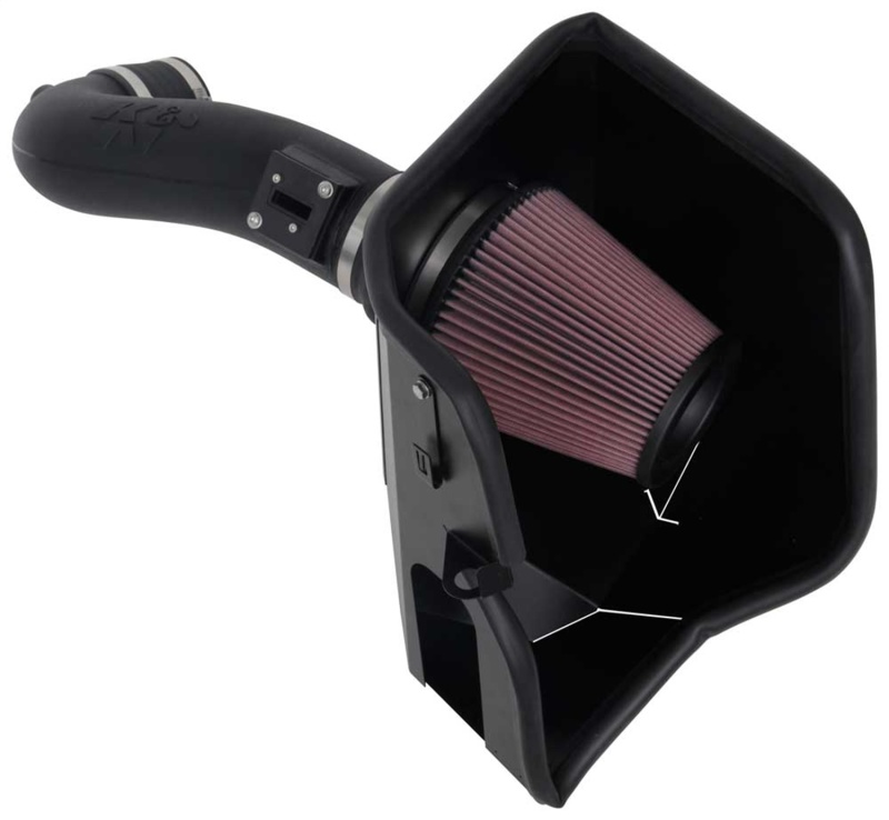 GMC Yukon Performance Air Intake - K&N Engineering - AirCharger - `19-`27
